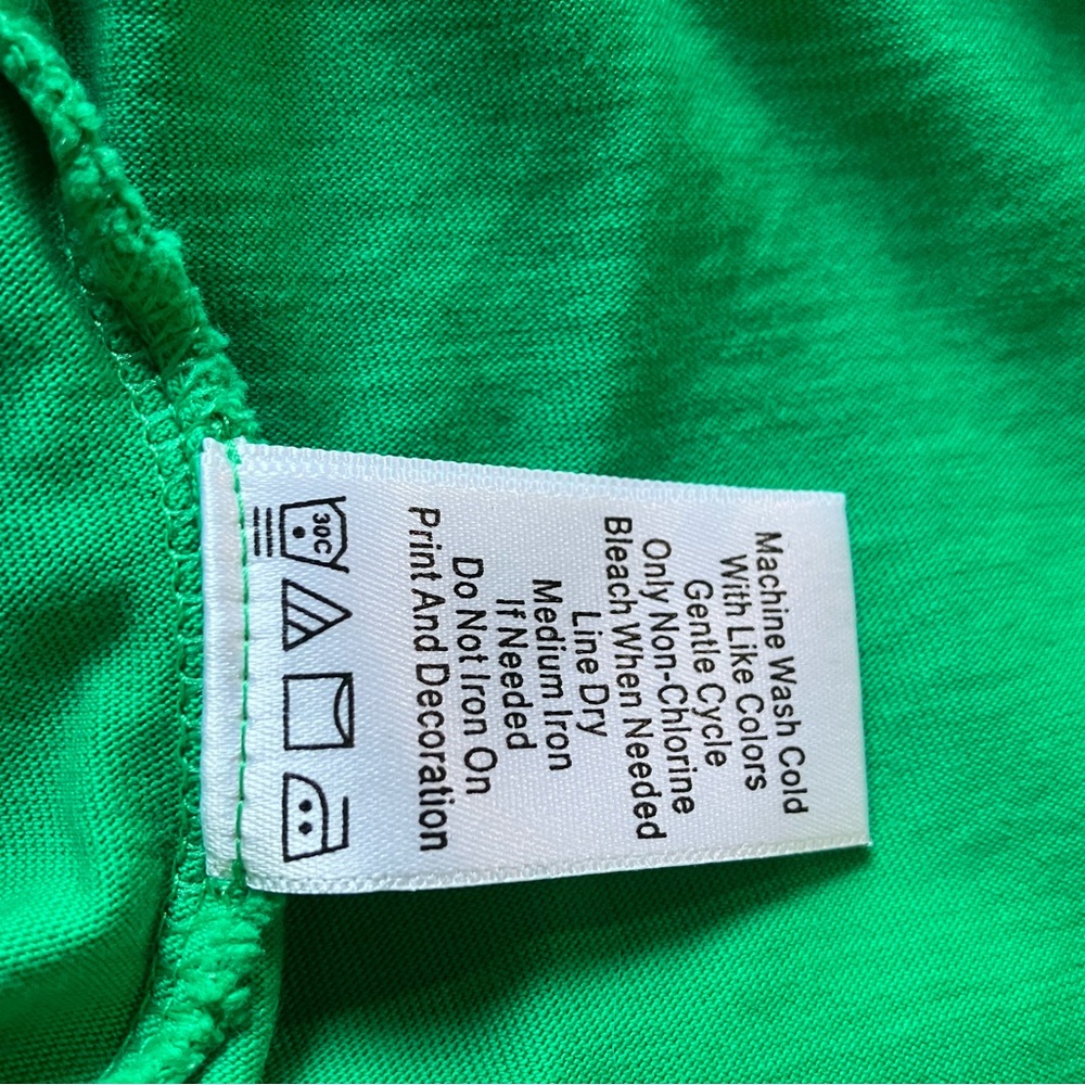 🎁2/$12 COLDWATER CREEK GREEN XL 100% SUPIMA COTTON SHIRT - Picture 9 of 9